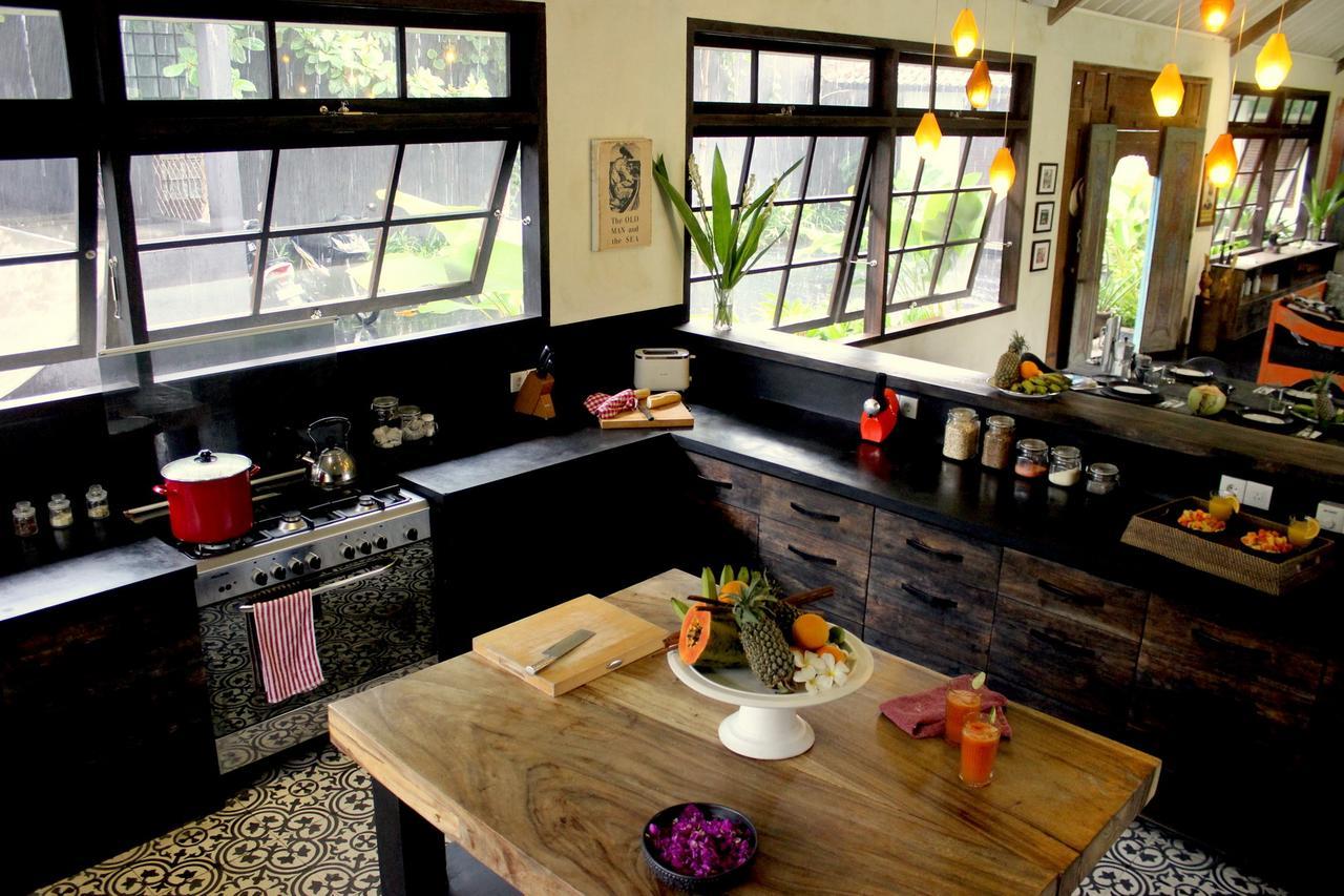 Holiday Beautiful Villa 4 Bedroom Garden View Canggu Exterior foto
